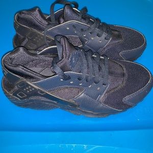 Navy Blue Nike Huarache Sneakers